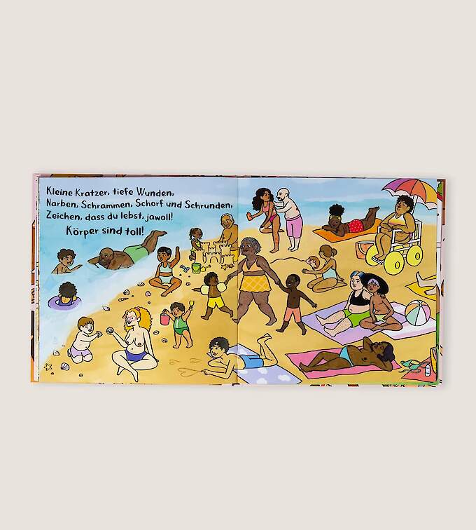 Körper sind toll - Kinderbuch über Körper und Selbstliebe